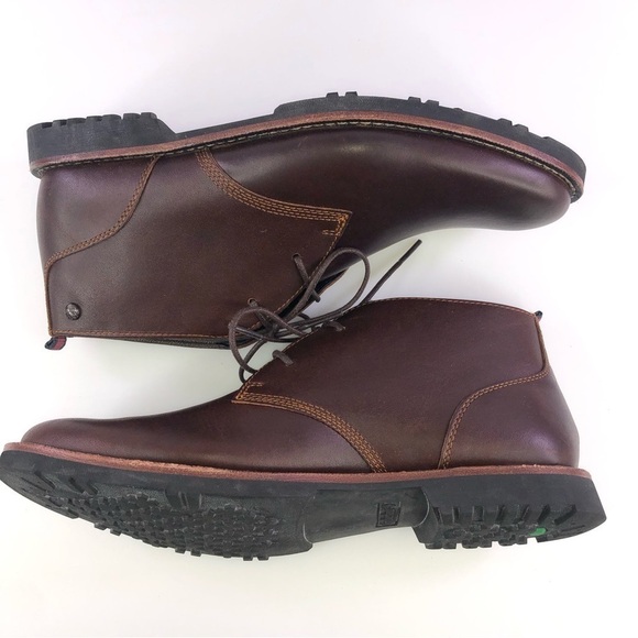 TIMBERLAND Men’s Chukka Ankle Boots Sz 7 Richdale Leather Lace Up A1 TYN main image 10